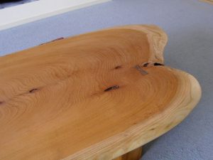 ハード型欅一枚板座卓