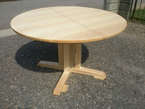 無垢丸テーブル