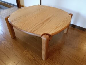 無垢リビングテーブル