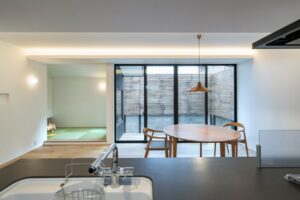 無垢丸テーブル